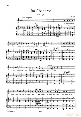 Schubert: 30 Songs (Medium Voice and Piano) (EP8150B) - Franz Schubert [KSIĄŻKA]