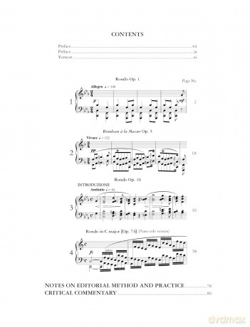 The Complete Chopin: Rondos (Piano Solo) (EP72781) - Frederic Chopin [KSIĄŻKA]