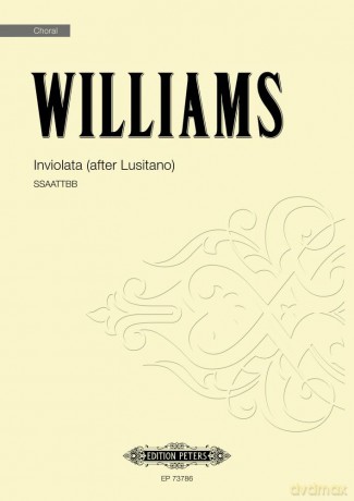 Williams: Inviolata (after Lusitano) (Mixed Voice Choir) (EP73786) - Roderick Williams [KSIĄŻKA]