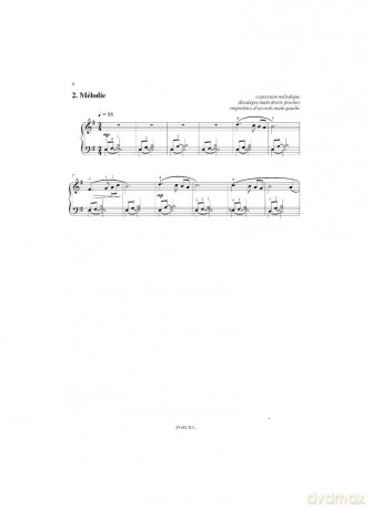 Etudes expressives Volume 1 (Piano Solo) - Damien Guille [KSIĄŻKA]