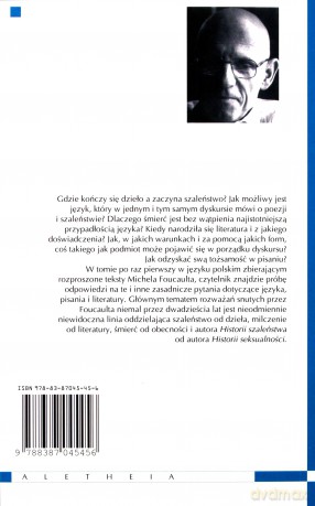 Szaleństwo i literatura - Michel Foucault [KSIĄŻKA]