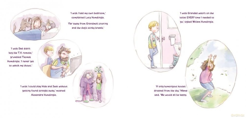 The Humongous Humdingle Family and the Tiny House - Michelle Wilson [KSIĄŻKA]