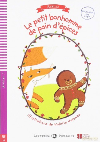 Le Petit Bonhomme de pain d'epices + downloadable: Young ELI Readers - Fables - Jimmy Bertini [KSIĄŻKA]