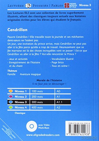 Young ELI Readers - Fables: Cendrillon + downloadable multimedia - AAVV [KSIĄŻKA]