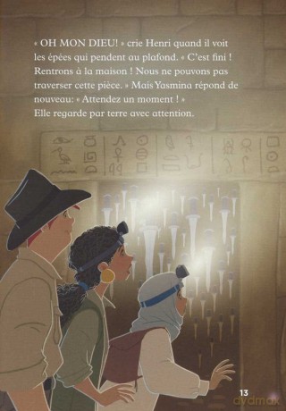 Young ELI Readers - French: Henri et la tombe egyptienne + Video Multi-ROM: Henri et la tombe egyptienne + downloadable multim - Jane Cadwallader [KSIĄŻKA]