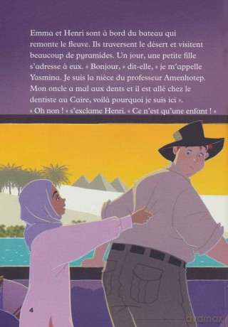 Young ELI Readers - French: Henri et la tombe egyptienne + Video Multi-ROM: Henri et la tombe egyptienne + downloadable multim - Jane Cadwallader [KSIĄŻKA]