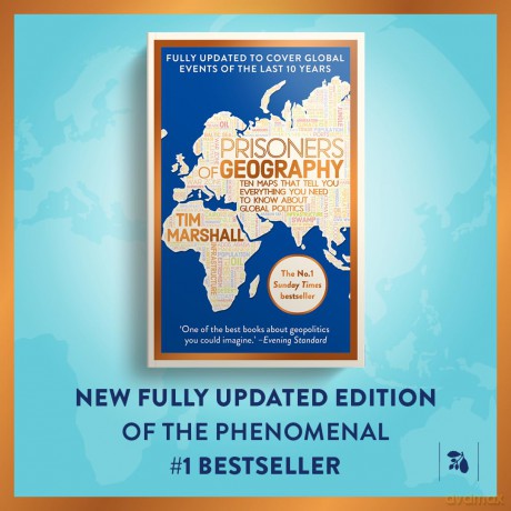 Prisoners of Geography: FULLY UPDATED NEW EDITION OF THE #1 SUNDAY TIMES BESTSELLER (Tim Marshall on Geopolitics) - Tim Marshall [KSIĄŻKA]