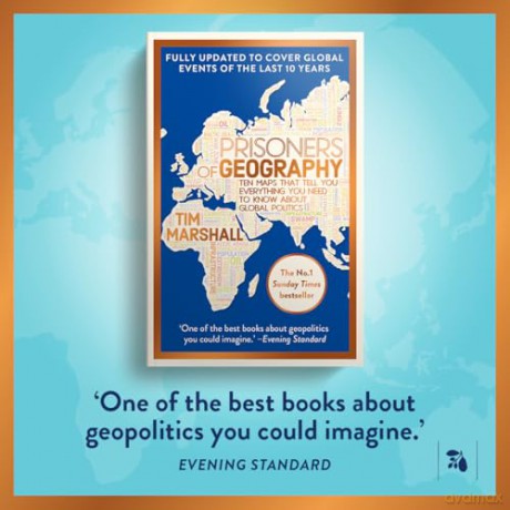 Prisoners of Geography: FULLY UPDATED NEW EDITION OF THE #1 SUNDAY TIMES BESTSELLER (Tim Marshall on Geopolitics) - Tim Marshall [KSIĄŻKA]