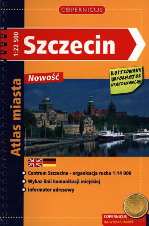 Szczecin. Atlas miasta w skali 1:22 500. Copernicus [KSIĄŻKA]
