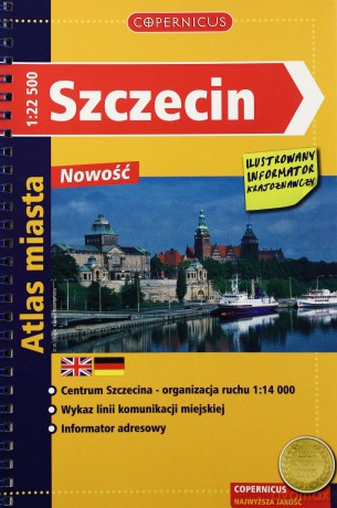 Szczecin. Atlas miasta w skali 1:22 500. Copernicus [KSIĄŻKA]
