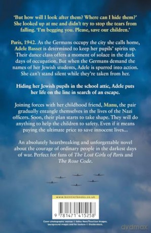 The Dance Teacher of Paris: An absolutely heart-breaking and emotional WW2 historical romance - Suzanne Fortin [KSIĄŻKA]