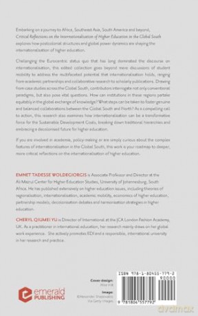 Critical Reflections on the Internationalisation of Higher Education in the Global South (Diverse Perspectives on Creating a Fairer Society) - Emnet Tadesse Woldegiorgis [KSIĄŻKA]