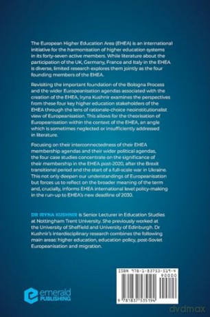 European Cooperation in Higher Education: Shaping the Future of Europe - Iryna Kushnir [KSIĄŻKA]