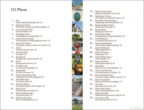 111 Places in Bristol That You Shouldn't Miss: Travel Guide - Martin Booth [KSIĄŻKA]