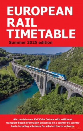 European Rail Timetable Summer 2025 - Chris Woodcock [KSIĄŻKA]
