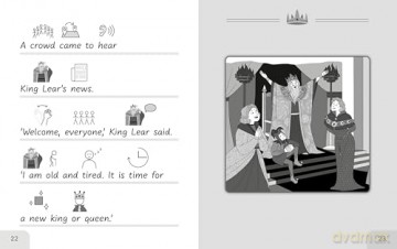 King Lear: Accessible Symbolised Edition - With Signing Video and Sensory Features Included: 7 (Symbolised Classics Reading Library: The Starter Collection 10-Book Collection Volume 1) [KSIĄŻKA]