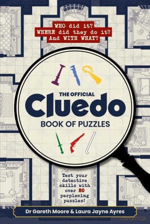 Cluedo Book of Puzzles: NEW for 2025 the official gift book for fans of the classic, iconic murder mystery game! - Hasbro [KSIĄŻKA]