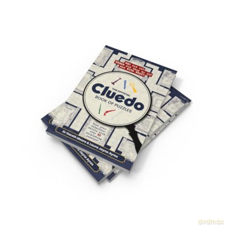 Cluedo Book of Puzzles: NEW for 2025 the official gift book for fans of the classic, iconic murder mystery game! - Hasbro [KSIĄŻKA]