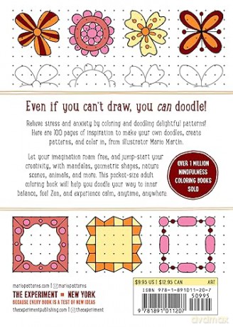 The Mindfulness Doodles Coloring Book: Adult Coloring and Doodling to Unwind and Relax (The Mindfulness Coloring Series): 0 (The Mindfulness Coloring Book Series) - Mario Martín [KSIĄŻKA]