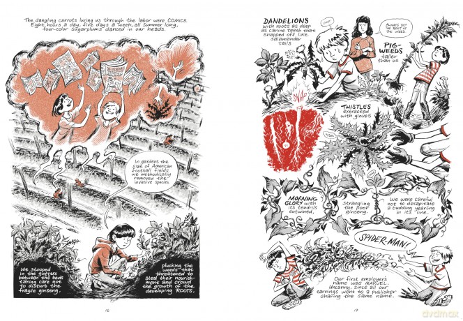 Ginseng Roots: 'A comic-book masterpiece' Observer - Craig Thompson [KSIĄŻKA]