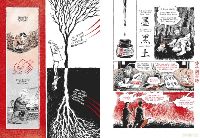 Ginseng Roots: 'A comic-book masterpiece' Observer - Craig Thompson [KSIĄŻKA]