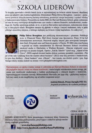 Szkoła liderów. Dwa lata w Harvard Business School - Philip Delves Broughton [KSIĄŻKA]
