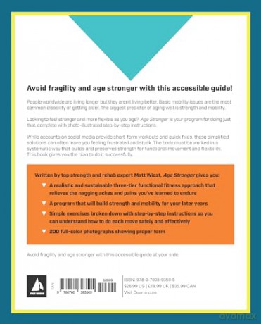 Age Stronger: Prevent Pain. Preserve Mobility. Age Resiliently - Matt Wiest [KSIĄŻKA]