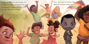 I Can Be Brave Like Martin Luther King Jr. (Finger Puppet Heroes) - Familius [KSIĄŻKA]