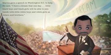 I Can Be Brave Like Martin Luther King Jr. (Finger Puppet Heroes) - Familius [KSIĄŻKA]