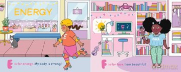 I Love Me from A to Z: A Body Positive ABC Board Book - Emily Lauren Dick [KSIĄŻKA]