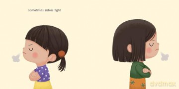 Sisters Are Sisters Forever: A Board Book about Sibling Love - Brooke Jorden [KSIĄŻKA]
