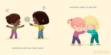 Sisters Are Sisters Forever: A Board Book about Sibling Love - Brooke Jorden [KSIĄŻKA]