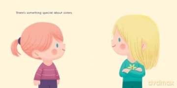 Sisters Are Sisters Forever: A Board Book about Sibling Love - Brooke Jorden [KSIĄŻKA]