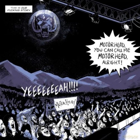 Motorhead: The Rise of the Loudest Band in the World: The Authorized Graphic Novel (Motörhead) - David Calcano [KSIĄŻKA]
