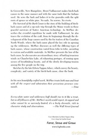 The Survival of the Bark Canoe - John McPhee [KSIĄŻKA]