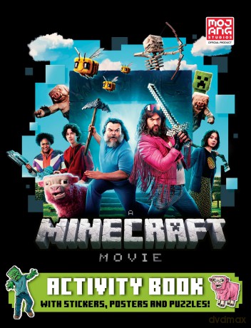 A Minecraft Movie: Activity Book: Go on an adventure through the worlds of A Minecraft Movie with this official activity book - packed with puzzles and things to do! - Mojang AB [KSIĄŻKA]