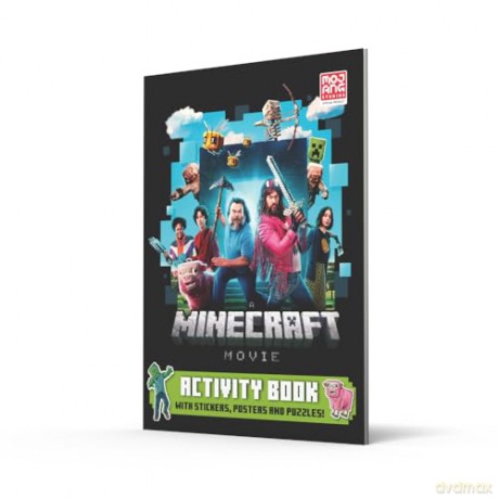 A Minecraft Movie: Activity Book: Go on an adventure through the worlds of A Minecraft Movie with this official activity book - packed with puzzles and things to do! - Mojang AB [KSIĄŻKA]