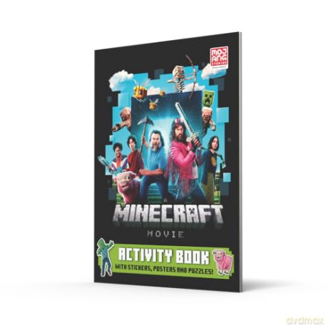 A Minecraft Movie: Activity Book: Go on an adventure through the worlds of A Minecraft Movie with this official activity book - packed with puzzles and things to do! - Mojang AB [KSIĄŻKA]