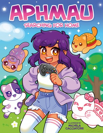 Aphmau: Searching for Home: Brand new for 2025, the graphic novel from the #1 female gamer on YouTube! - Aphmau [KSIĄŻKA]