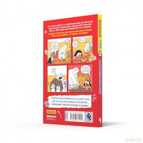 Beano Betty and the Yeti: A Monstrous Mess: Book 2 of the new official Beano children's illustrated funny graphic novel series - perfect for kids aged 6, 7, 8, 9, and 10! - Beano [KSIĄŻKA]