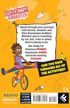 Beano Travel Activities: The official Beano children's activity book - perfect for kids aged 7, 8, 9, 10 and 11 - new for 2025! (Beano Non-Fiction) - Beano [KSIĄŻKA]