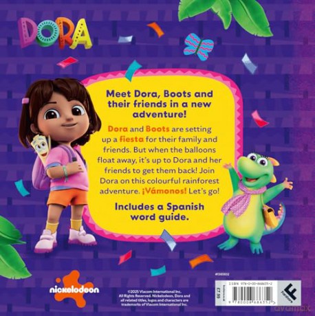 Dora Adventure Awaits!: New for 2025! Meet Dora and her friends in this illustrated picture book, perfect for fans of the brand new TV series aged 2, 3, 4, 5, 6! (Dora Picture Book) - DORA [KSIĄŻKA]