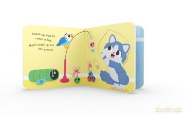 Kitten's Wobbly Bottom: A fun-filled new interactive novelty board book series with sliders to wobble! (Wobbly Bottoms) - Kit Frost [KSIĄŻKA]