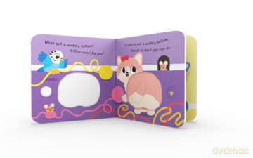 Kitten's Wobbly Bottom: A fun-filled new interactive novelty board book series with sliders to wobble! (Wobbly Bottoms) - Kit Frost [KSIĄŻKA]