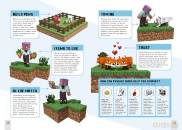 MINECRAFT SURVIVAL CHALLENGES: An official Minecraft illustrated guide with over 30 exciting new ways to play and build in the game for 2025. Perfect for beginners, children and all gaming fans! - Mojang AB [KSIĄŻKA]