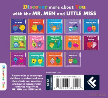 Mr. Men Little Miss: Be Curious: A NEW book for 2025 about the joy of learning from the Classic Illustrated Children's series about feelings (Mr. Men and Little Miss Discover You) - Roger Hargreaves [KSIĄŻKA]