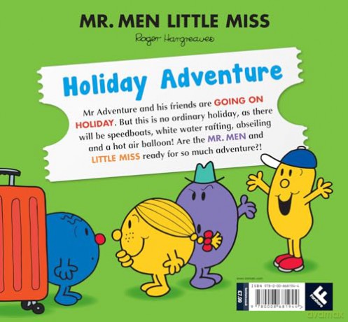 Mr. Men Little Miss: Holiday Adventure: A silly story about exhilarating summer fun from the classic illustrated children's series (Mr Men Little Miss Picture Books) - Adam Hargreaves [KSIĄŻKA]