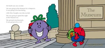 Mr. Men Little Miss: Museum Sleepover: A funny and surprising illustrated story about spending the night at a museum (Mr Men Little Miss Picture Books) - Adam Hargreaves [KSIĄŻKA]