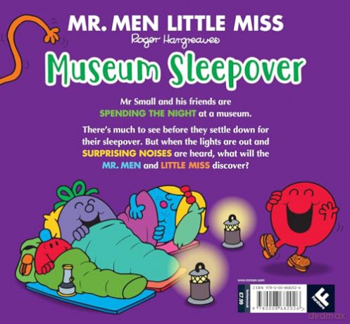 Mr. Men Little Miss: Museum Sleepover: A funny and surprising illustrated story about spending the night at a museum (Mr Men Little Miss Picture Books) - Adam Hargreaves [KSIĄŻKA]