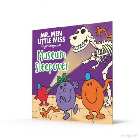 Mr. Men Little Miss: Museum Sleepover: A funny and surprising illustrated story about spending the night at a museum (Mr Men Little Miss Picture Books) - Adam Hargreaves [KSIĄŻKA]